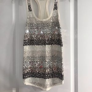 Express sequin tank